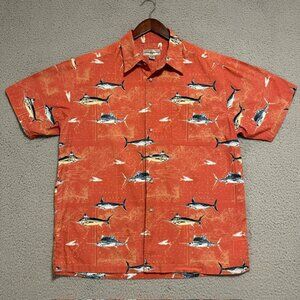 Hook & Tackle Shirt Mens XL Ltd Edition Marlin Swordfish Hi-Tech Fishing Gear